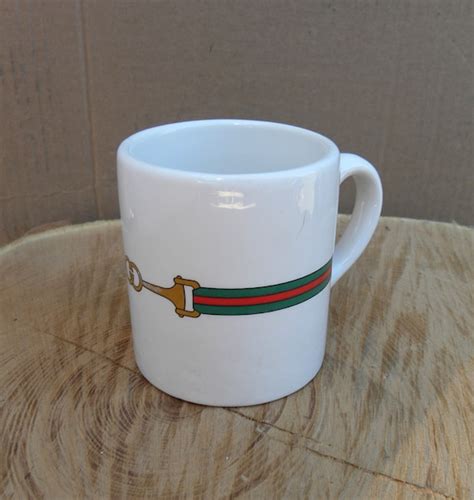 vintage gucci buckle mug|Vintage Gucci Mugs .